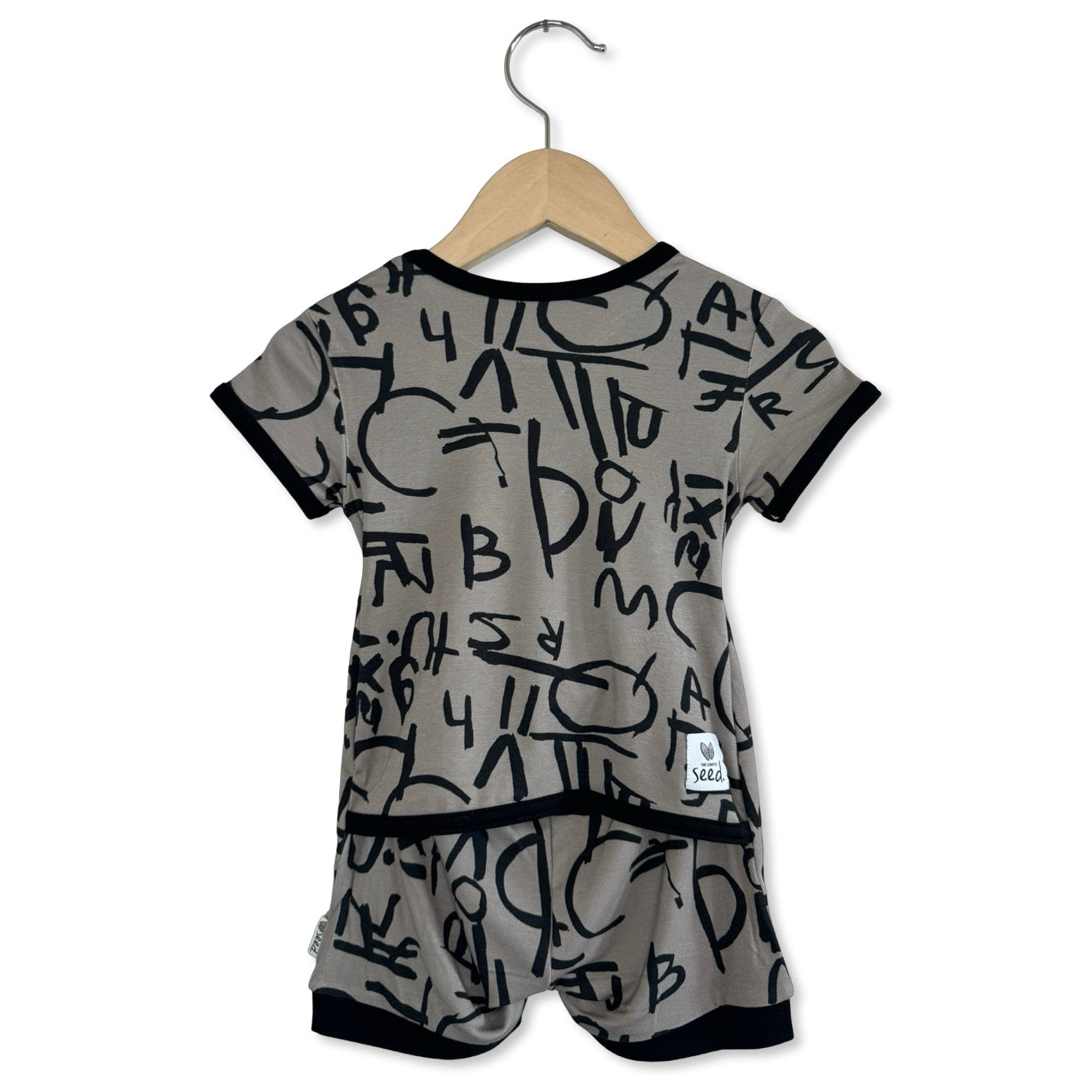 Caden's Alphabet for Autism Shorty Romper