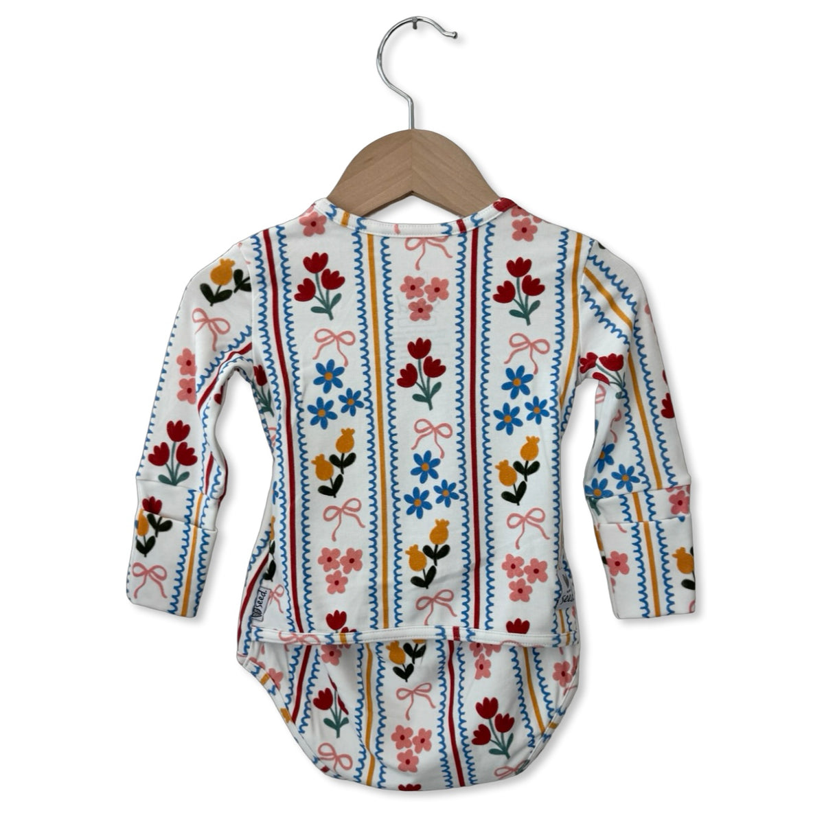 Ribbon & Bloom Long Sleeve Snuggle Bug Bodysuit