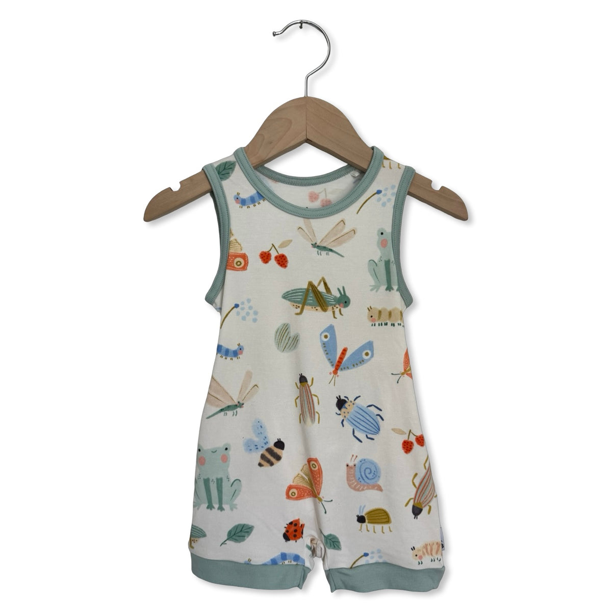 Doodle Bugs Sleeveless Shorty Romper
