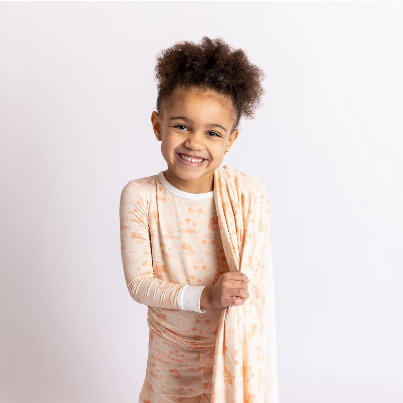 Party on the Pier Two Piece Kid's Jammie Set