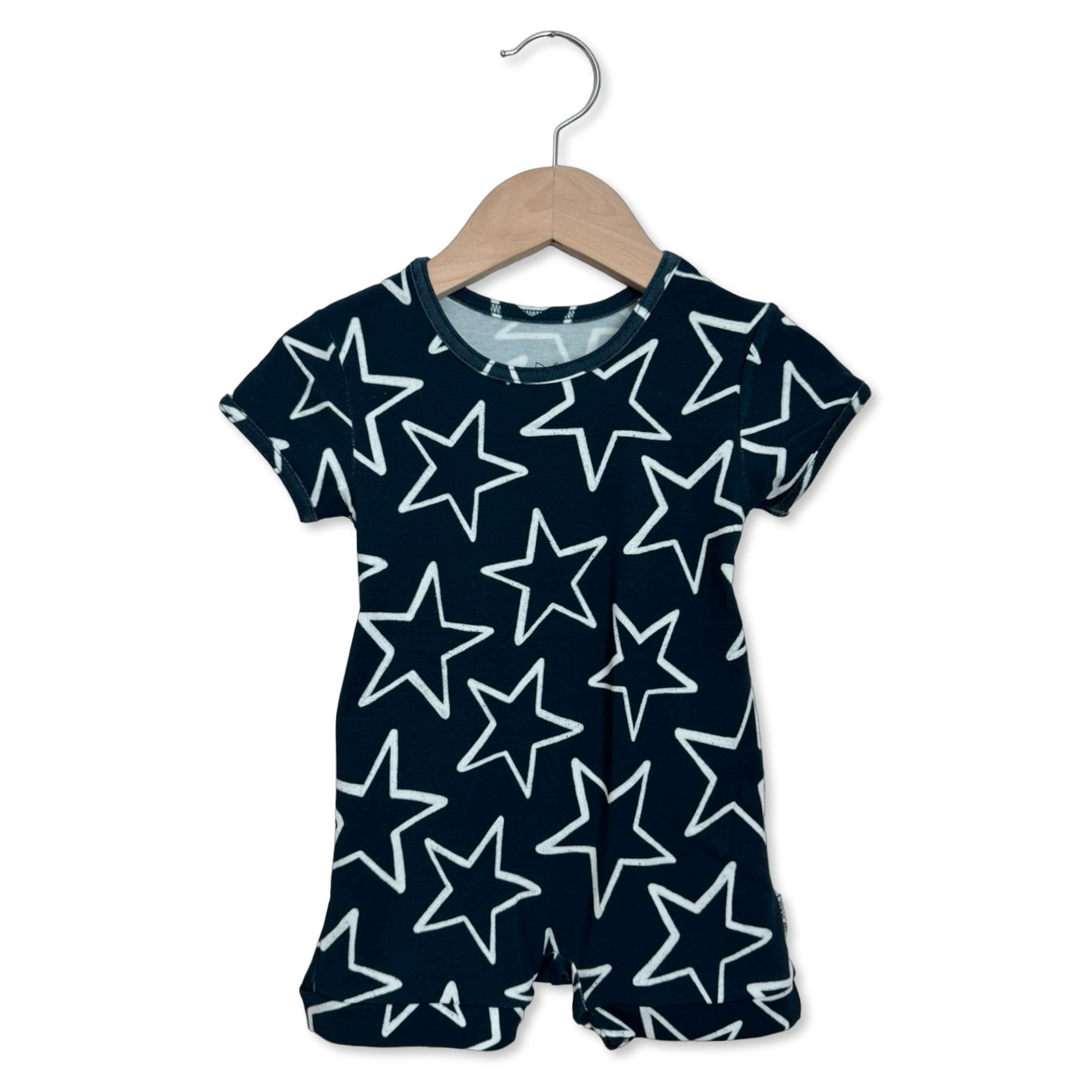 Star-Spangled Shorty Romper Luxe Edition | Cotton Bamboo Blend