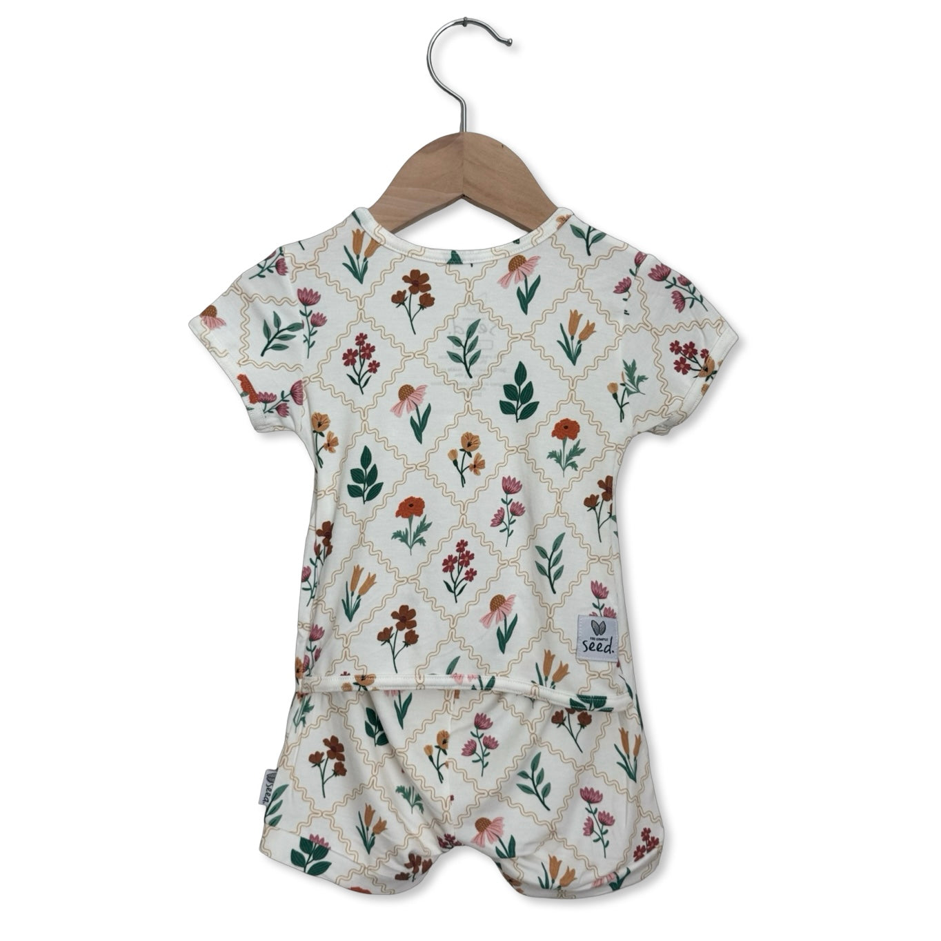 Harvest Bloom Shorty Romper