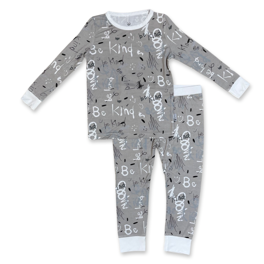 Be Kind Two Piece Kid's Jammie Set *read description
