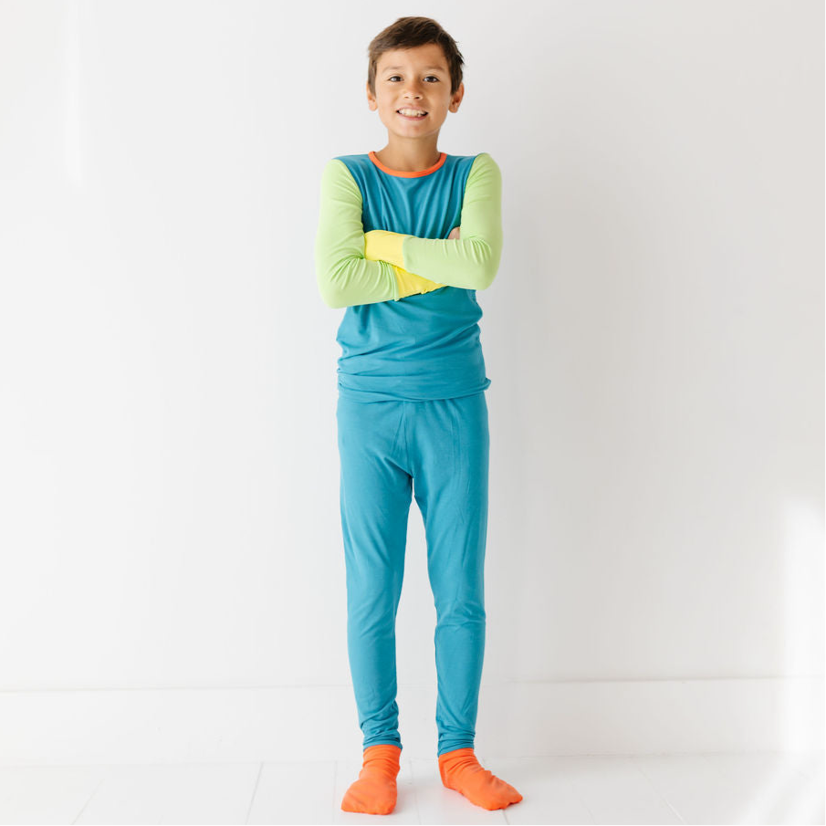 Funky Fresh All Wrapped Up Kid's Two Piece Jammie Set