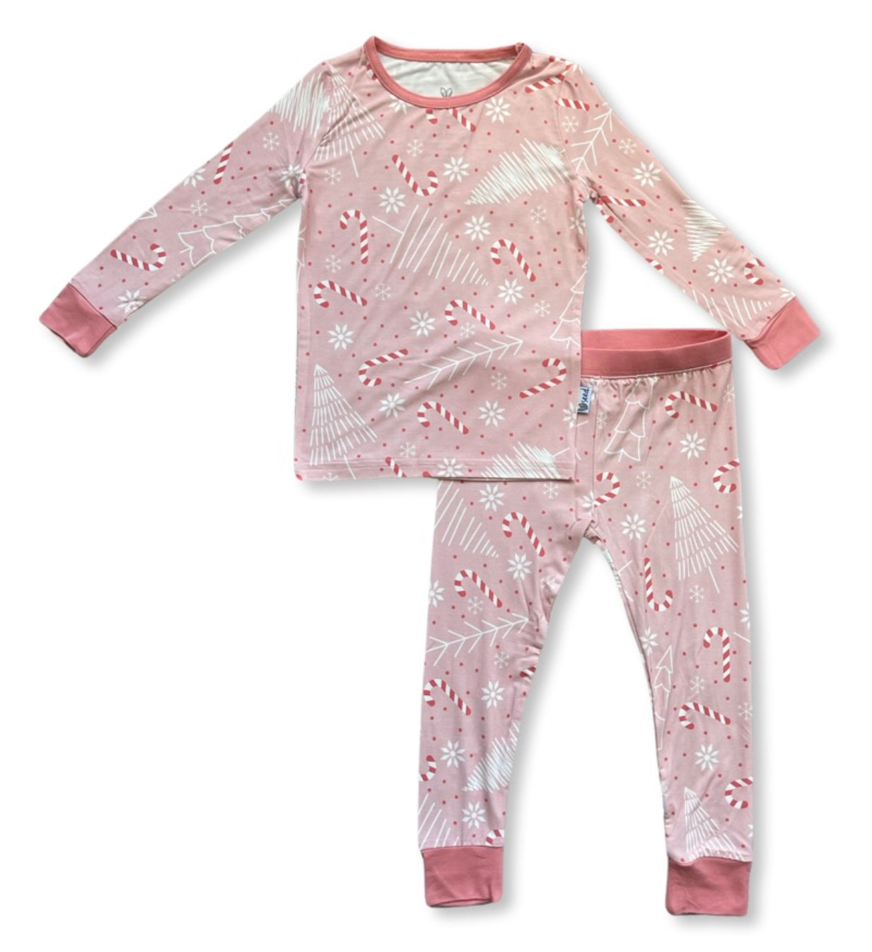 Candy Cane Lane Two Piece Kid's Jammie Set