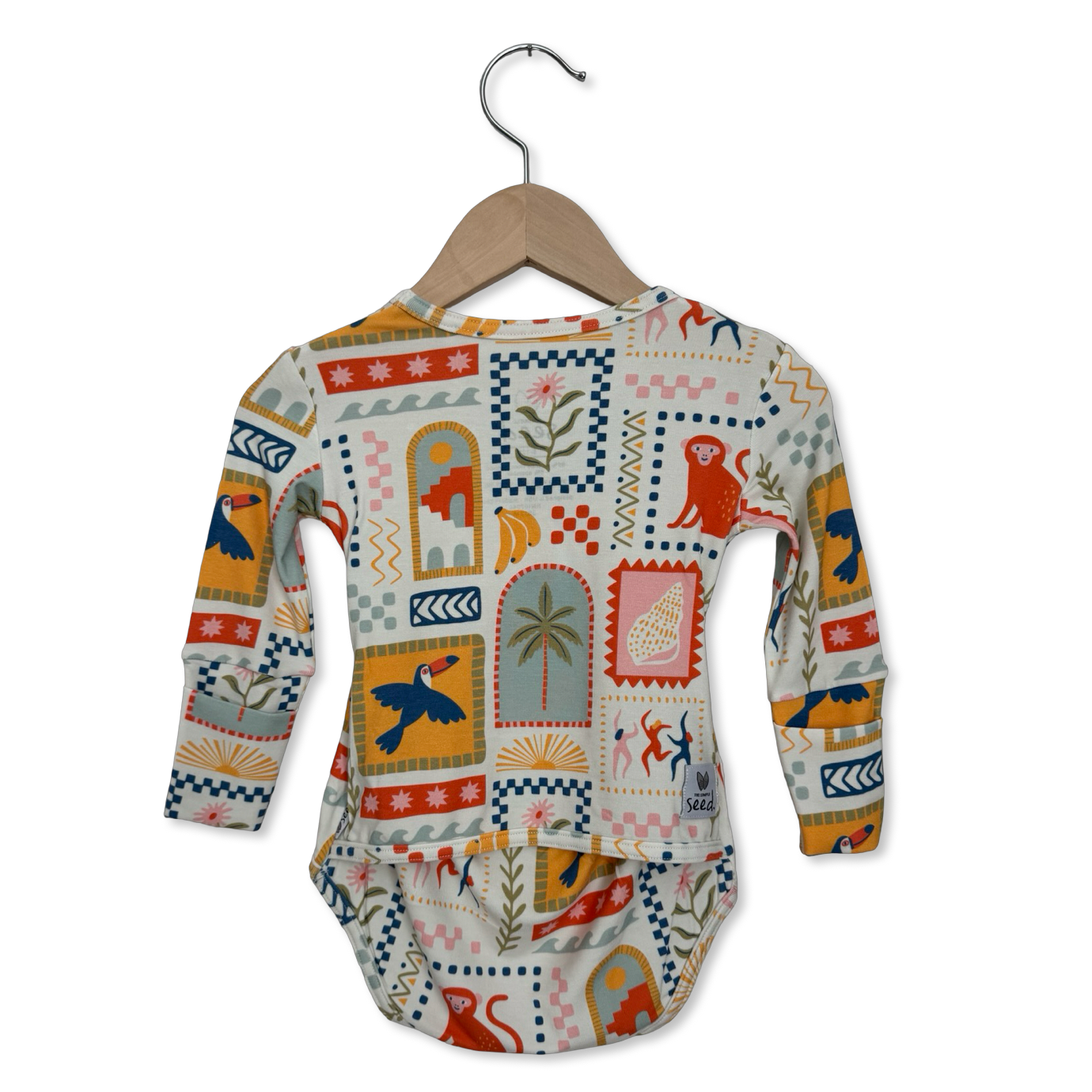 Little Rio Snuggle Bug Long Sleeve Bodysuit