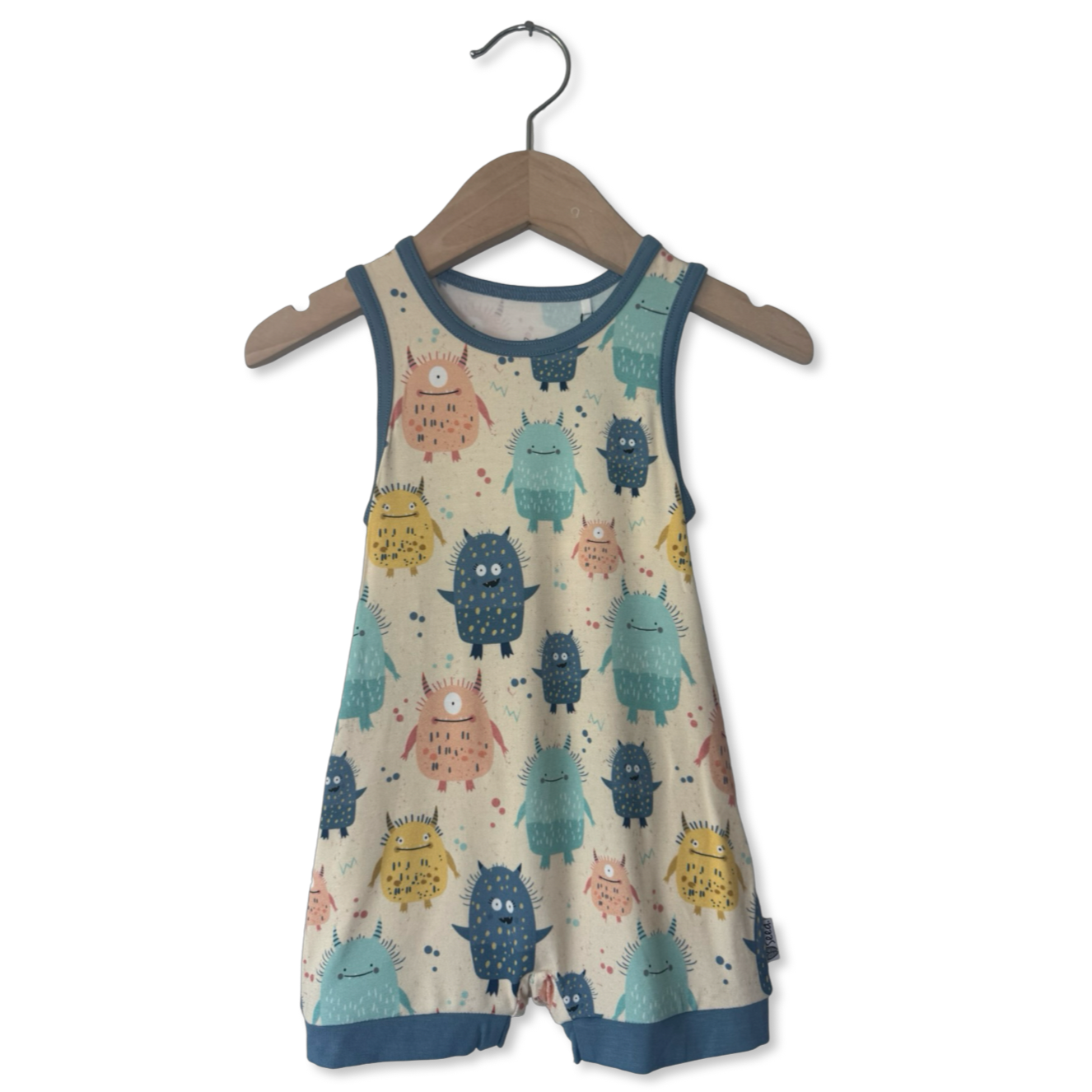 Yippity Yeti Sleeveless Shorty Romper
