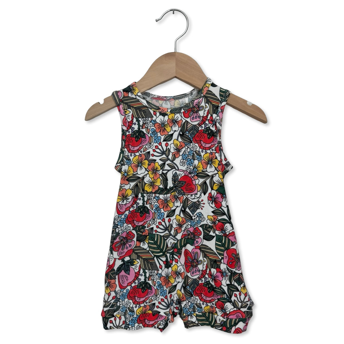 Le Fleur Sleeveless Shorty Romper