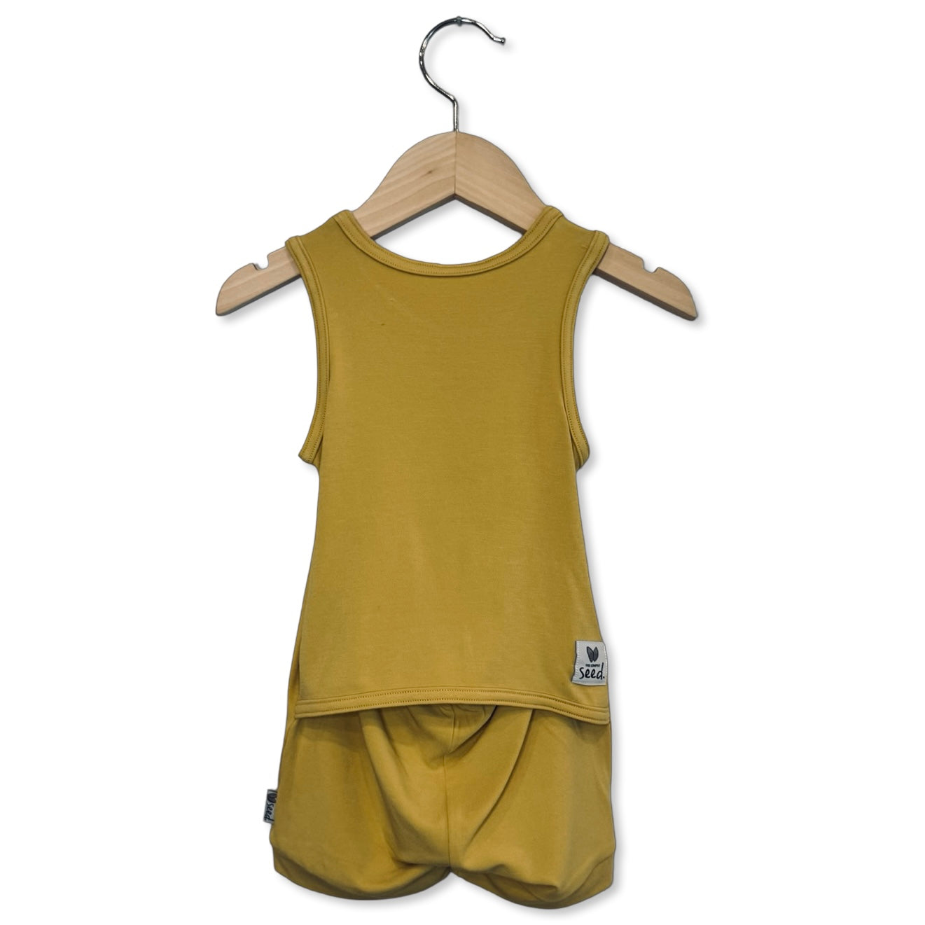 Honeycomb Sleeveless Shorty Romper