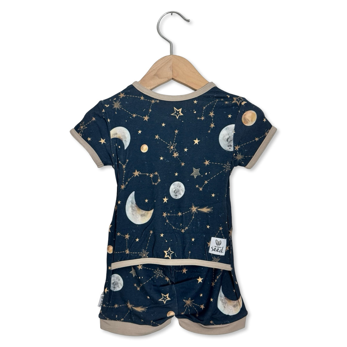 Starry Night Shorty Romper