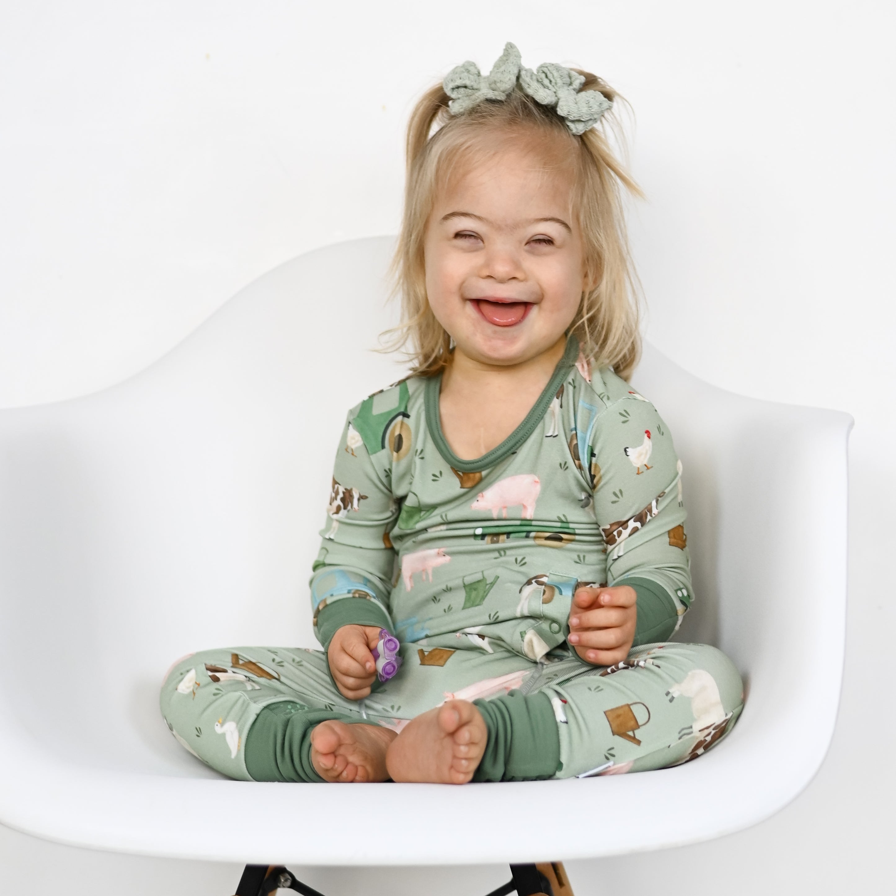 Hay There Adaptive Tube Access Day to Night Romper