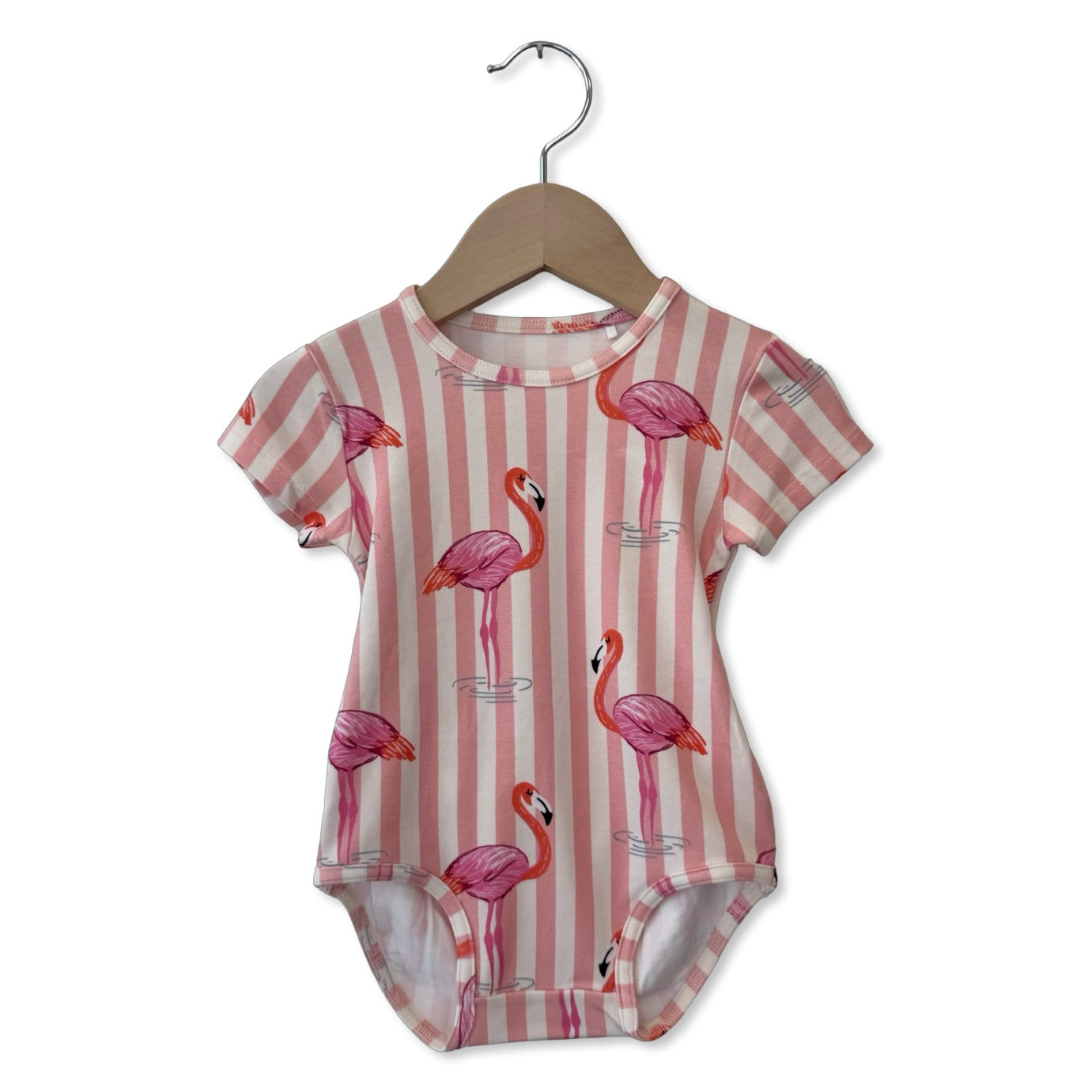 Pink Paradise Short Sleeve Snuggle Bug Bodysuit