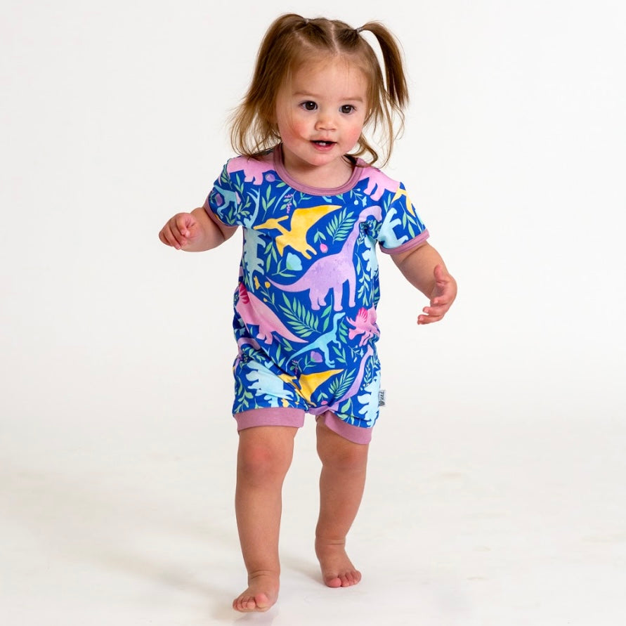 Diva-Saurus Shorty Romper