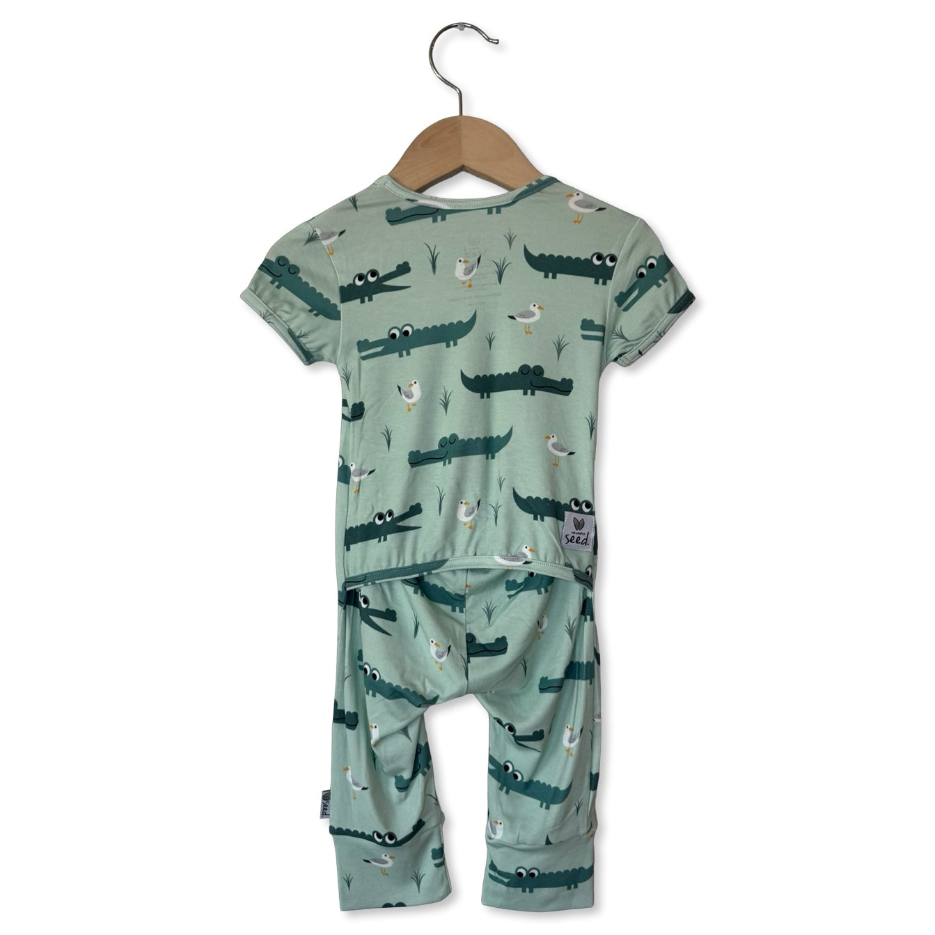 Later Gator Short Long Romper