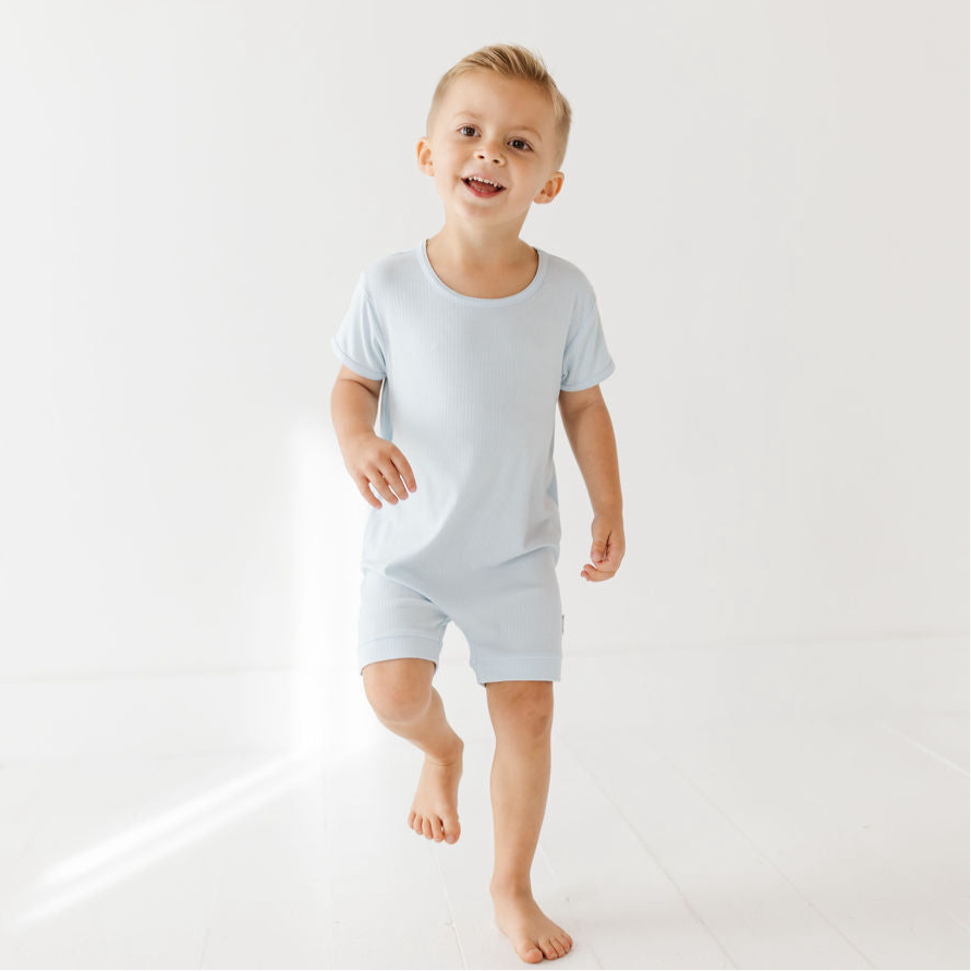 Dreamy Ribbed Shorty Romper