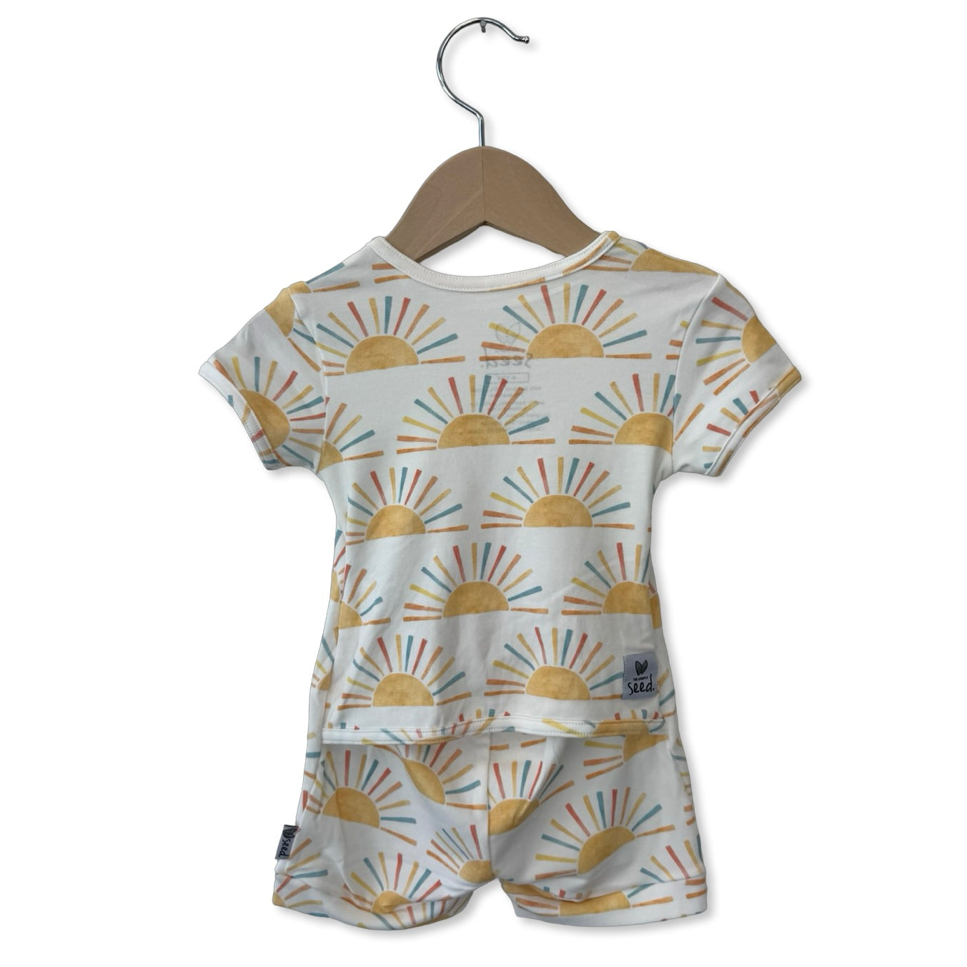You Are My Sunshine Shorty Romper Luxe Edition | Cotton Bamboo Blend