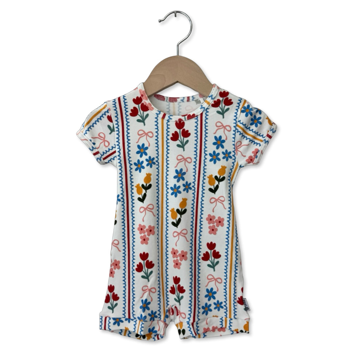 Ribbon & Bloom Shorty Romper Luxe Edition | Cotton Bamboo Blend