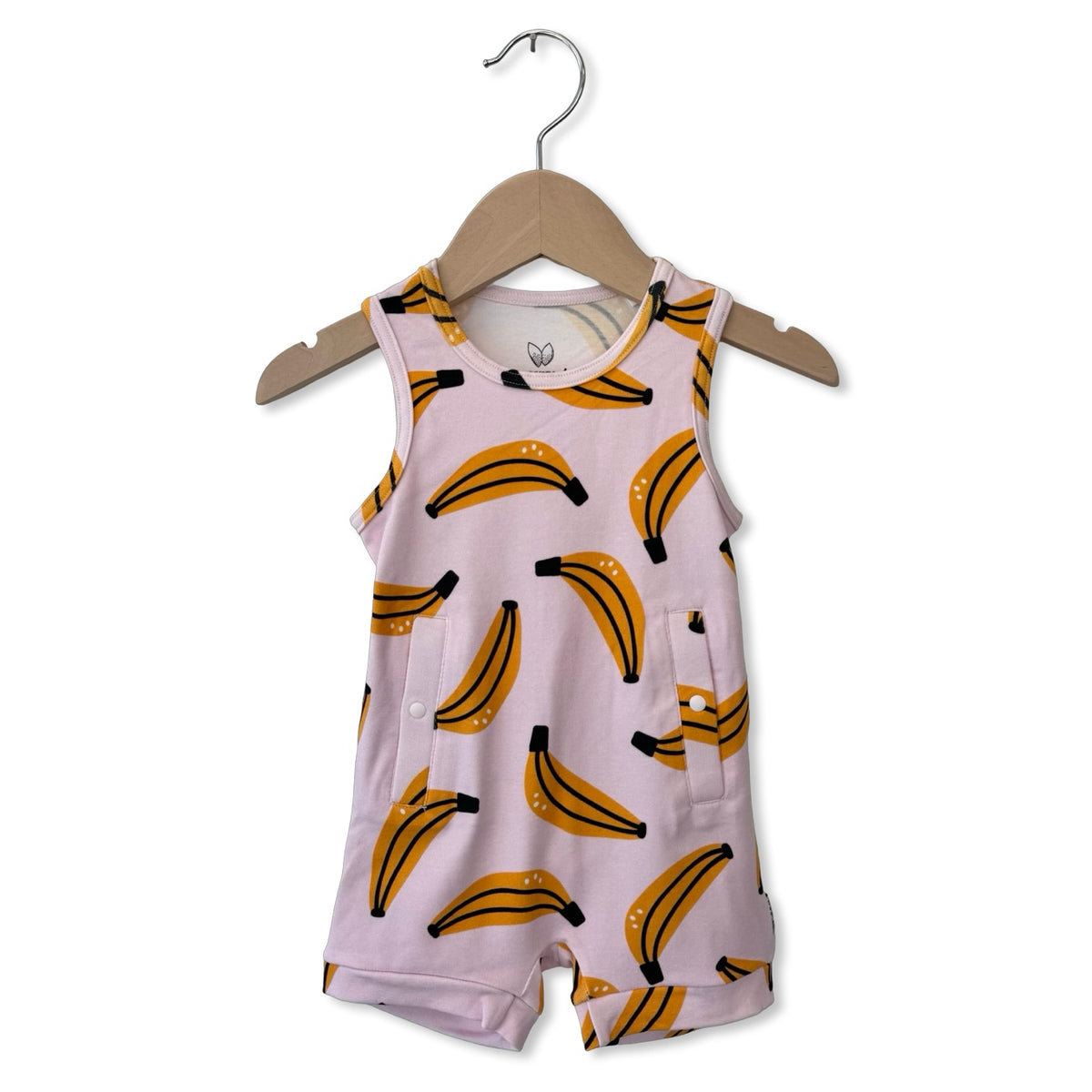 Go Bananas Adaptive Tube Access Sleeveless Shorty Romper
