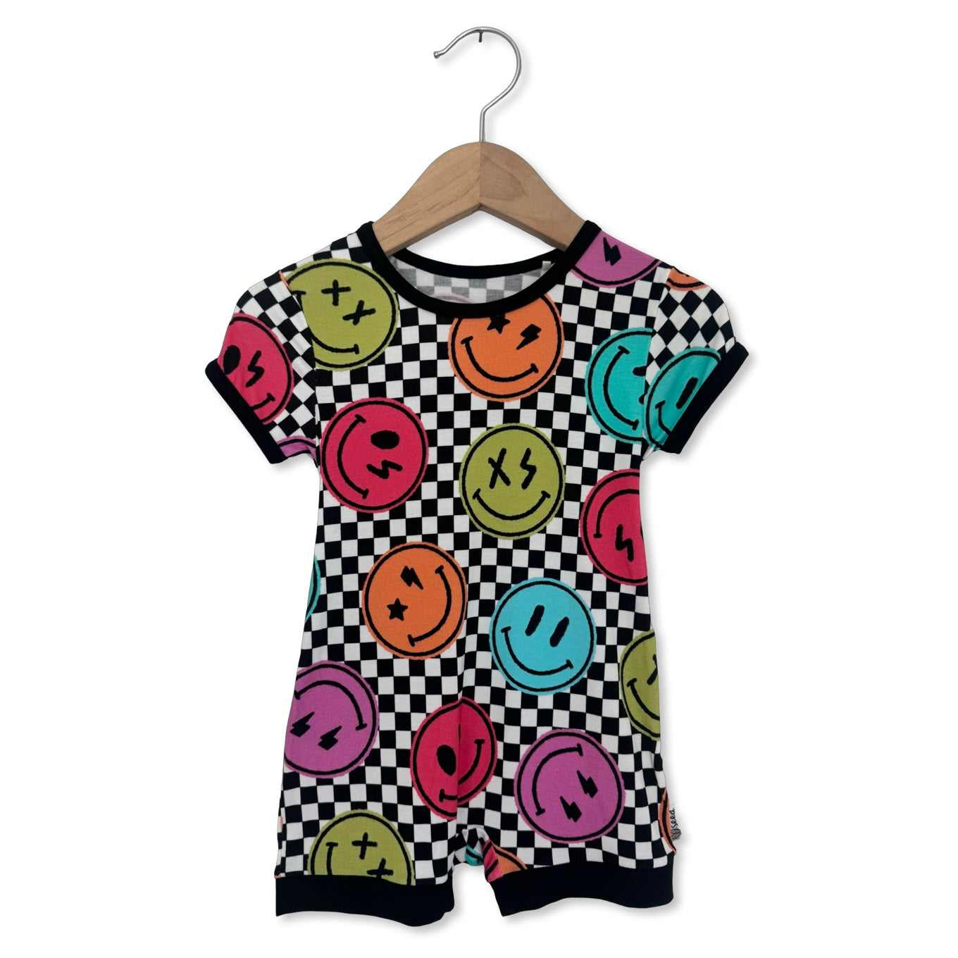 Check Your Mood Shorty Romper