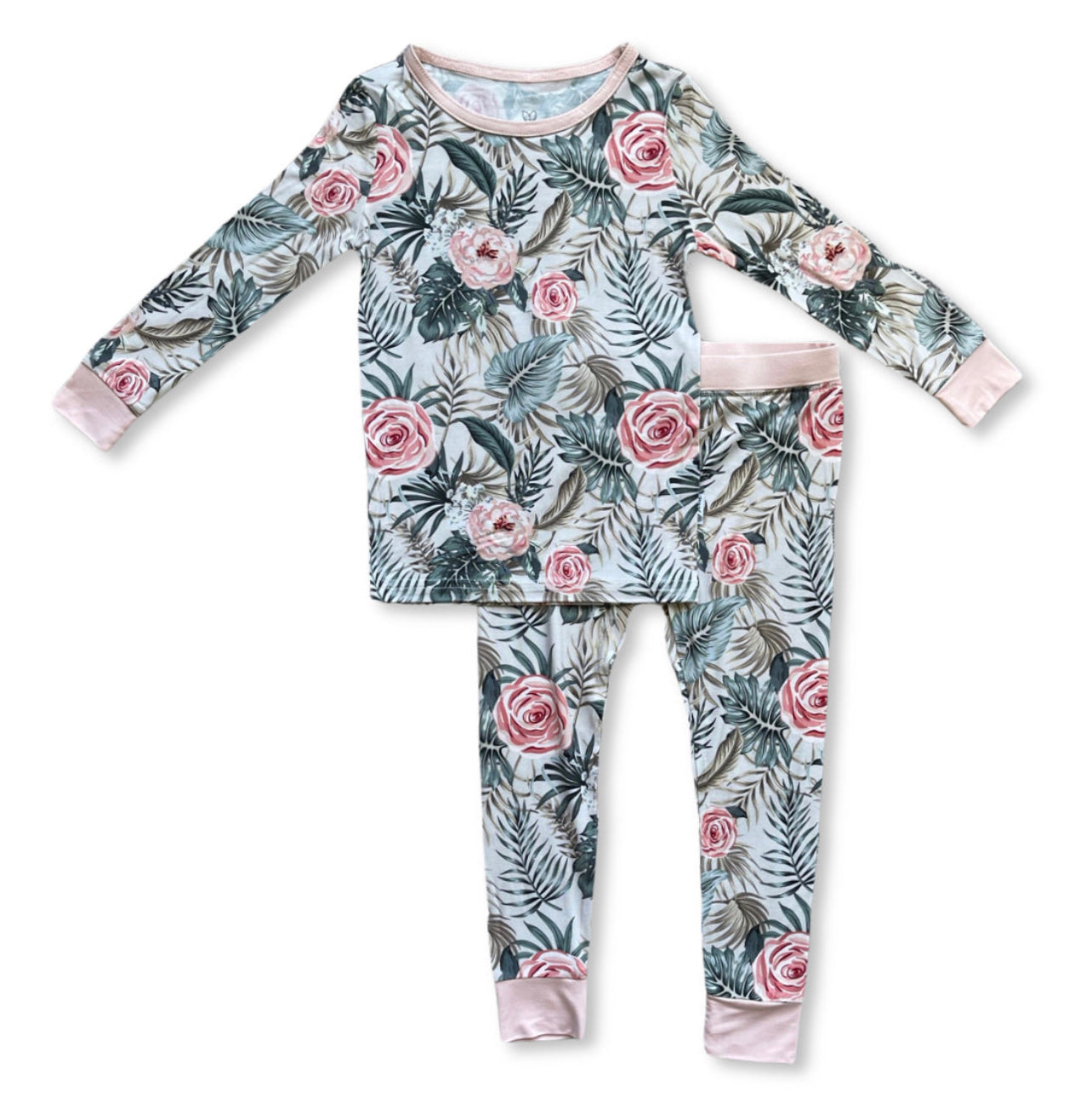 Peony Tropic Two Piece Kid's Jammie Set