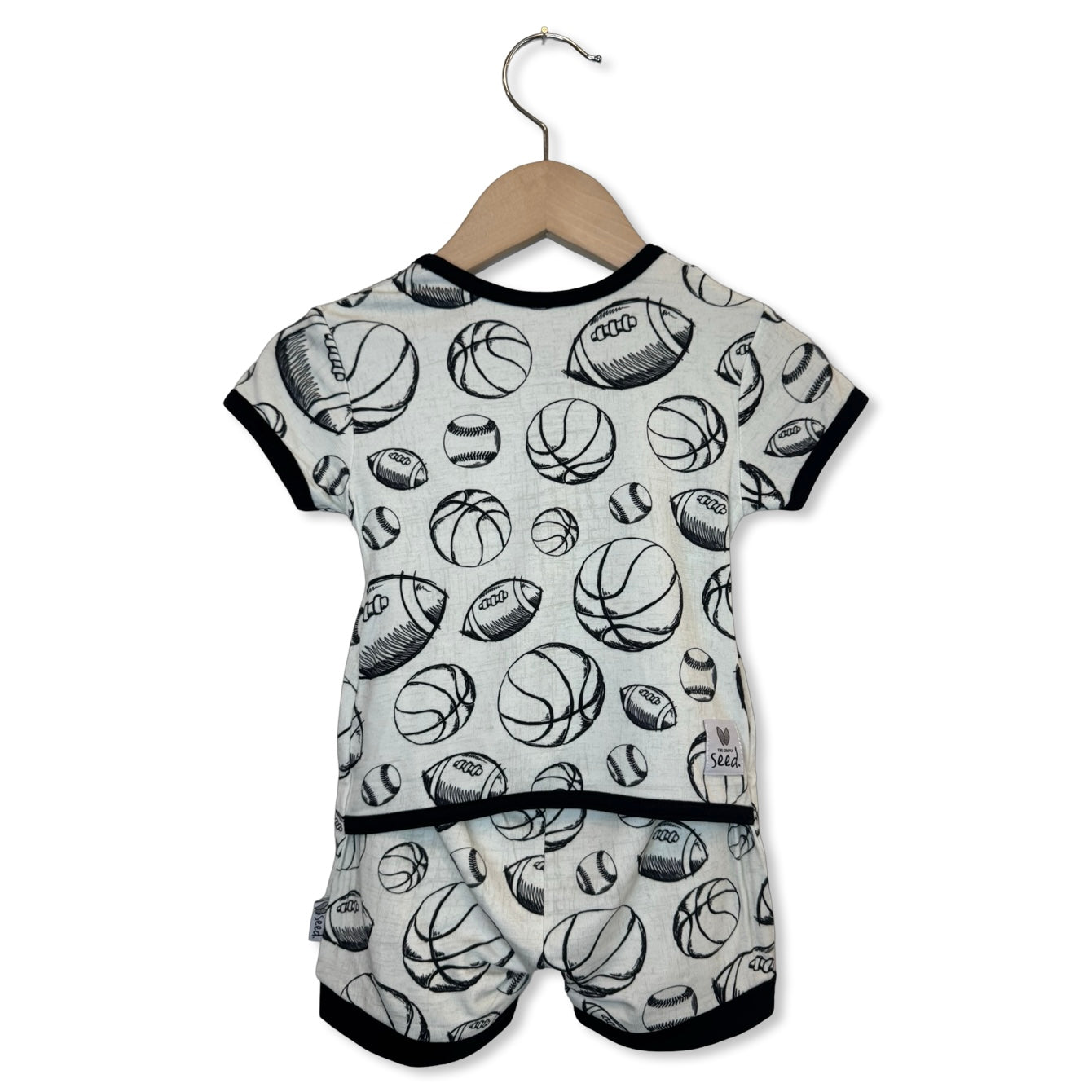 Play Ball Shorty Romper