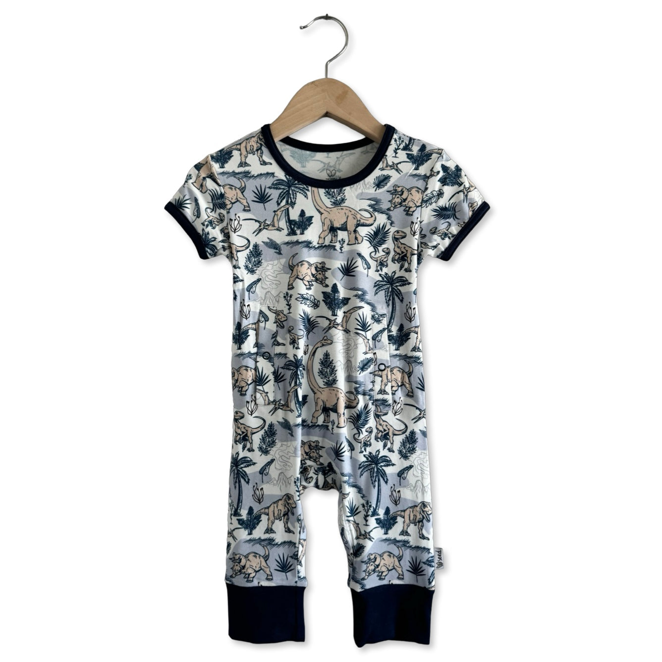 Jurassic Jungle Adaptive Tube Access Short Long Romper