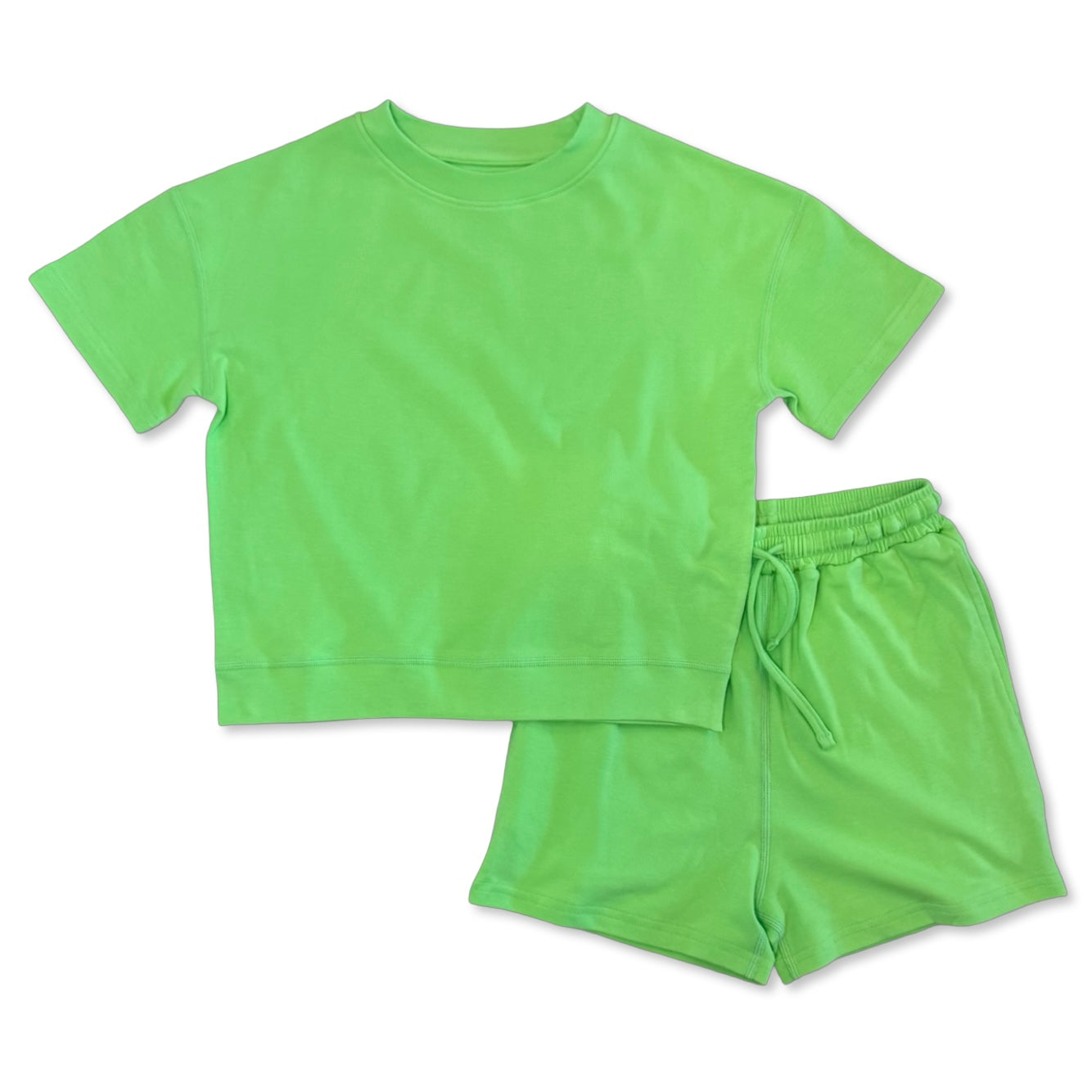 Limeade Calm Cloud Short Kid's Set