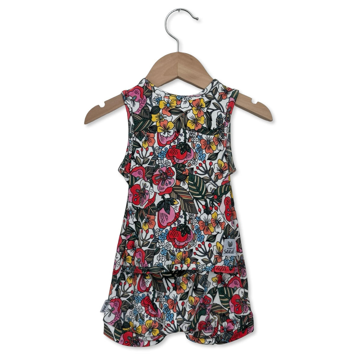 Le Fleur Sleeveless Shorty Romper
