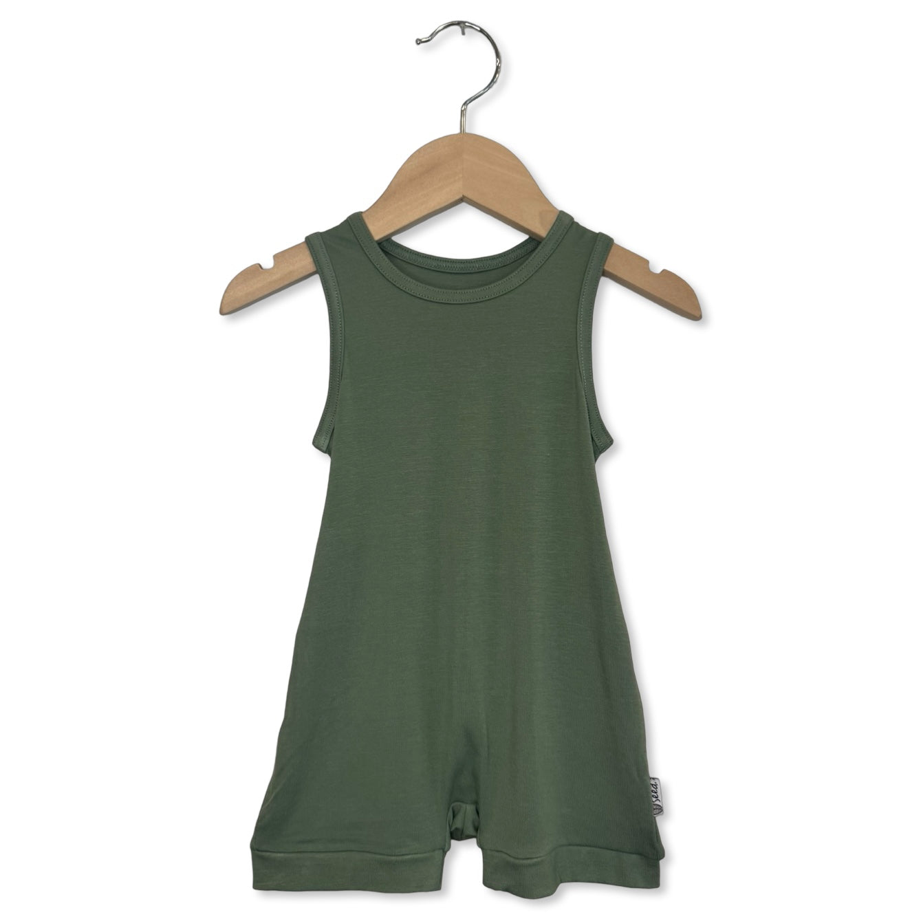 Succulent Sleeveless Shorty Romper