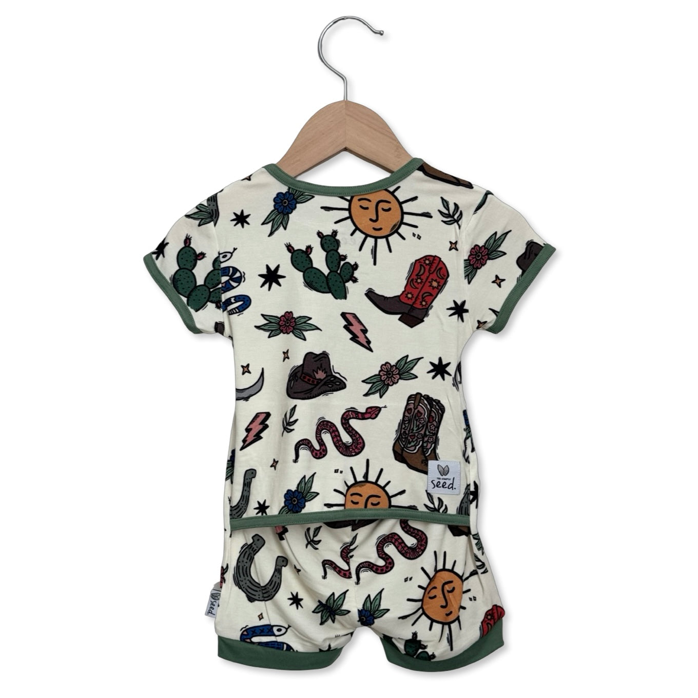 High Noon Kid's Shorty Romper