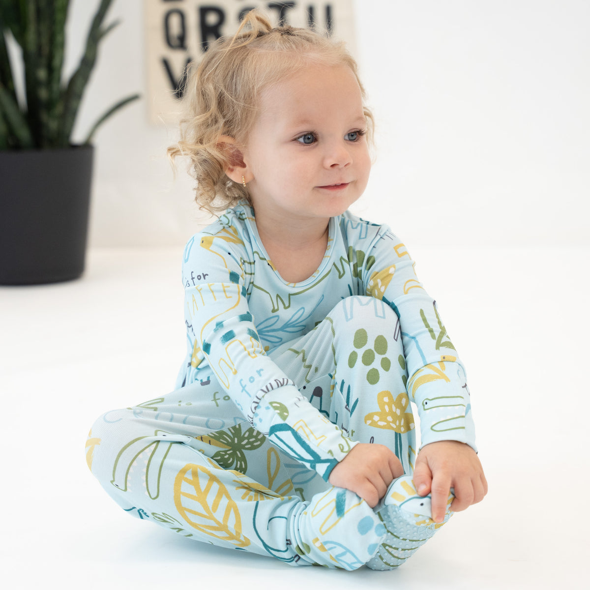 A to Zebra Day to Night Romper Luxe Edition | Cotton Bamboo Blend