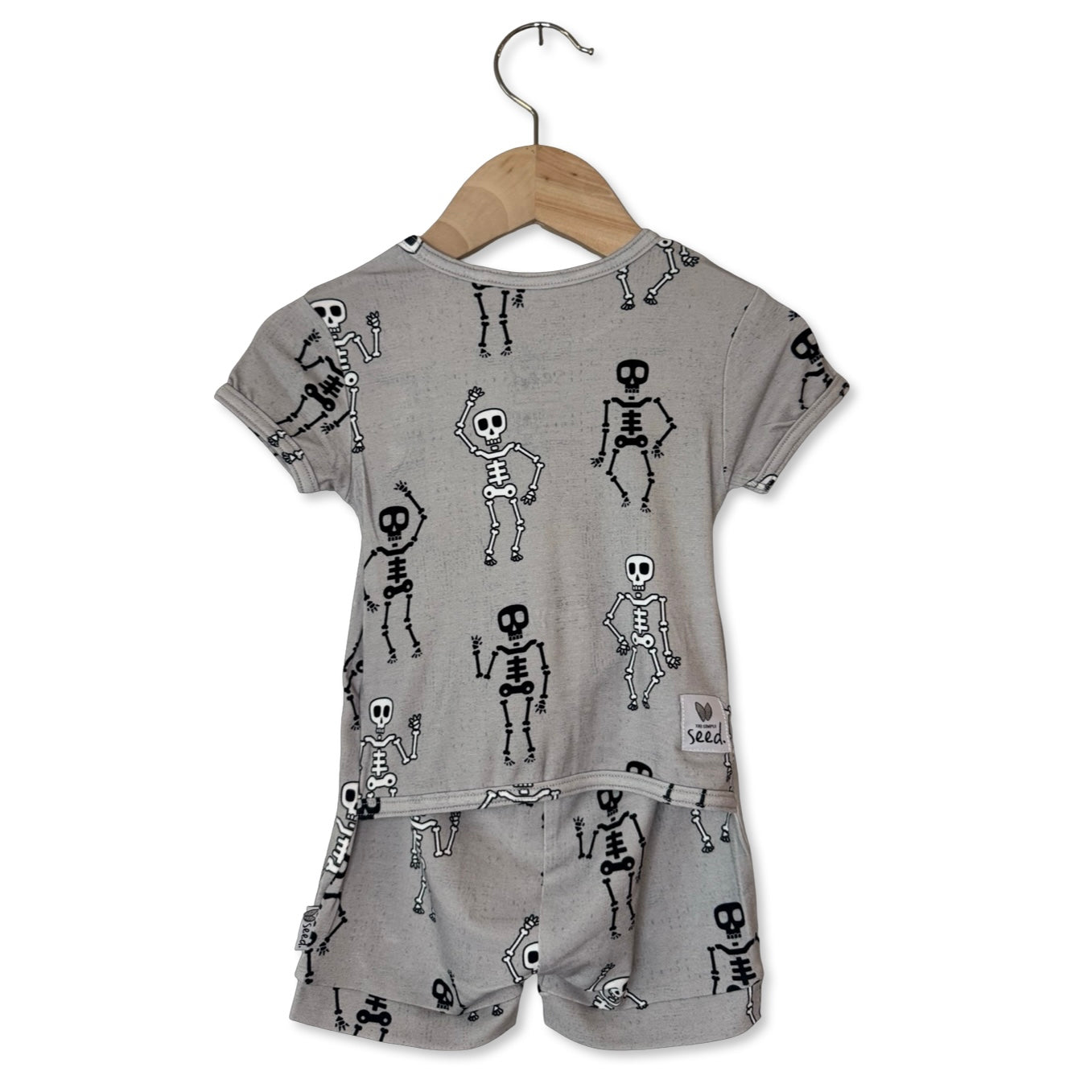 Busy Bones Shorty Romper