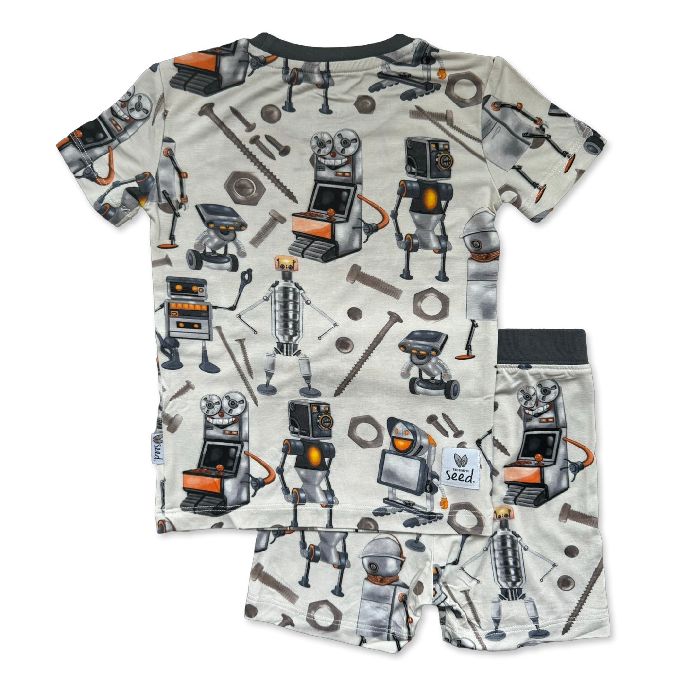 Metal Heads Two Piece Short Jammie Set (18-24 mth- 5T)