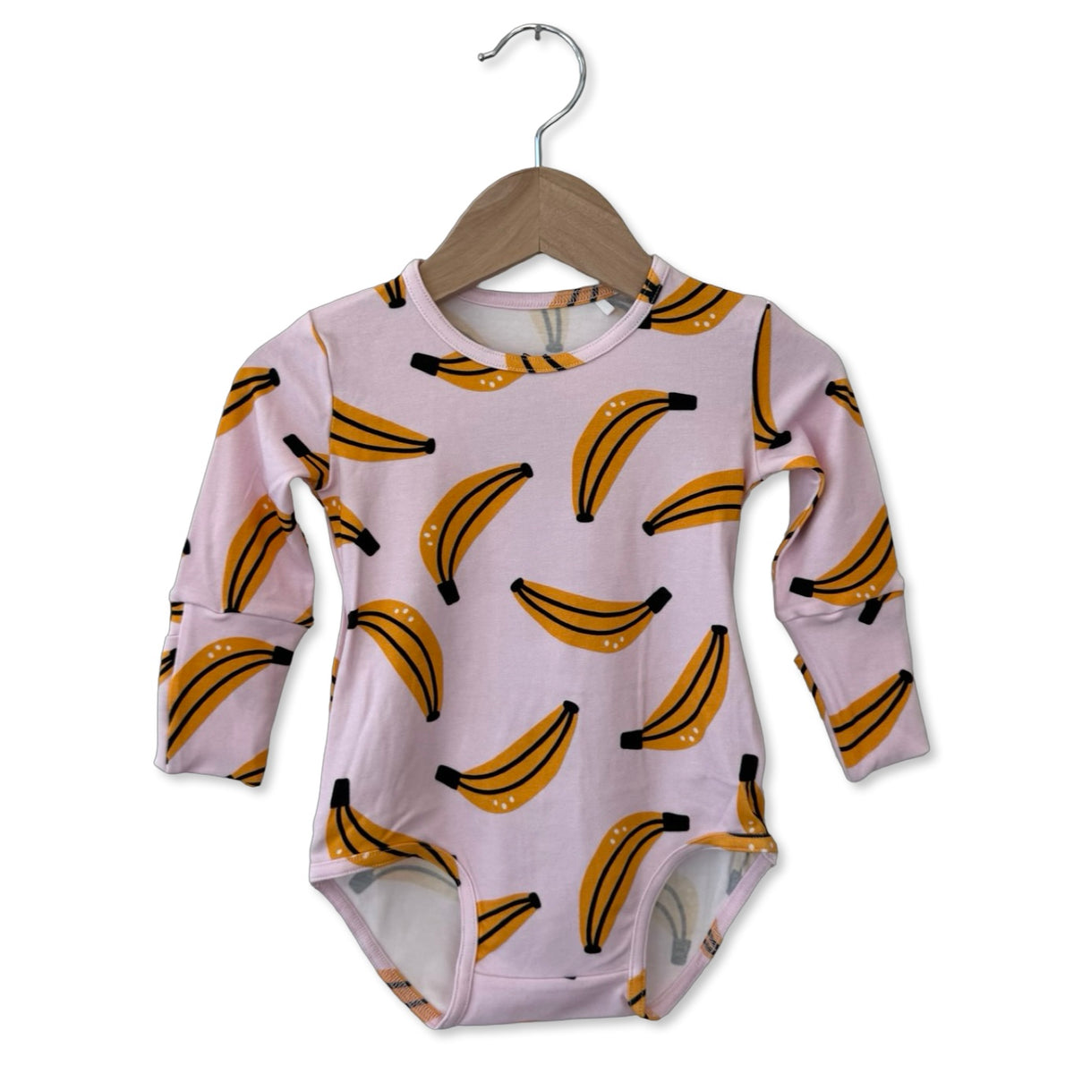 Go Bananas Snuggle Bug Long Sleeve Bodysuit