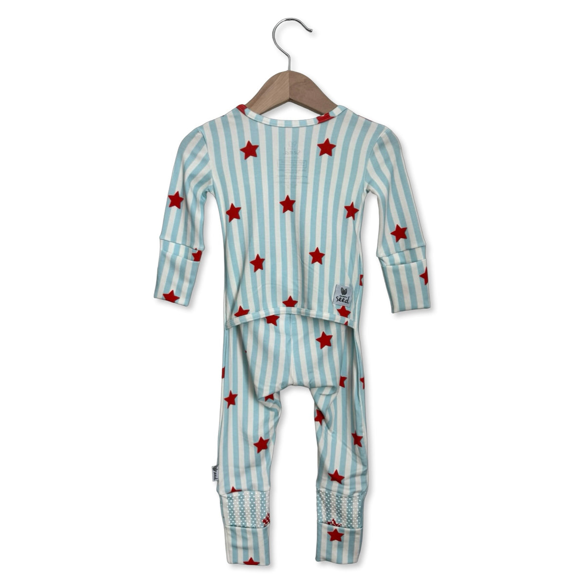 Stars & Stripes Day to Night Romper Luxe Edition | Cotton Bamboo Blend
