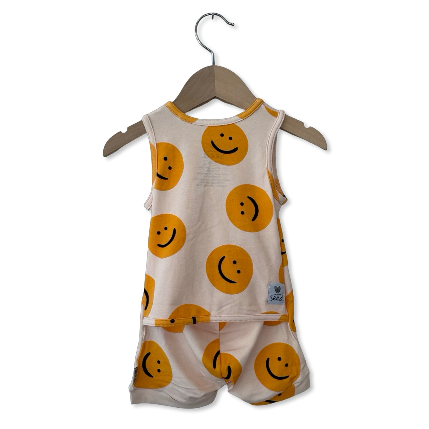 Happy & You Know It Kid's Sleeveless Shorty Romper Luxe Edition | Cotton Bamboo Blend