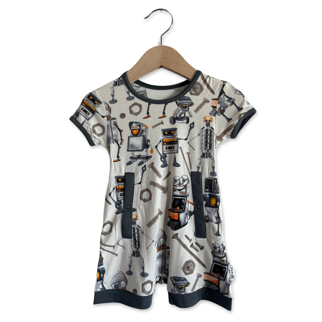 Metal Heads Adaptive Tube Access Shorty Romper