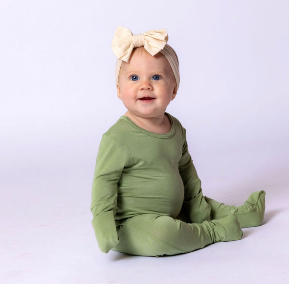 Matcha Day to Night Romper Luxe Edition | Cotton Bamboo Blend