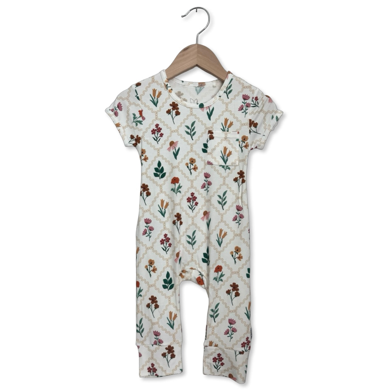 Harvest Bloom Short Long Romper