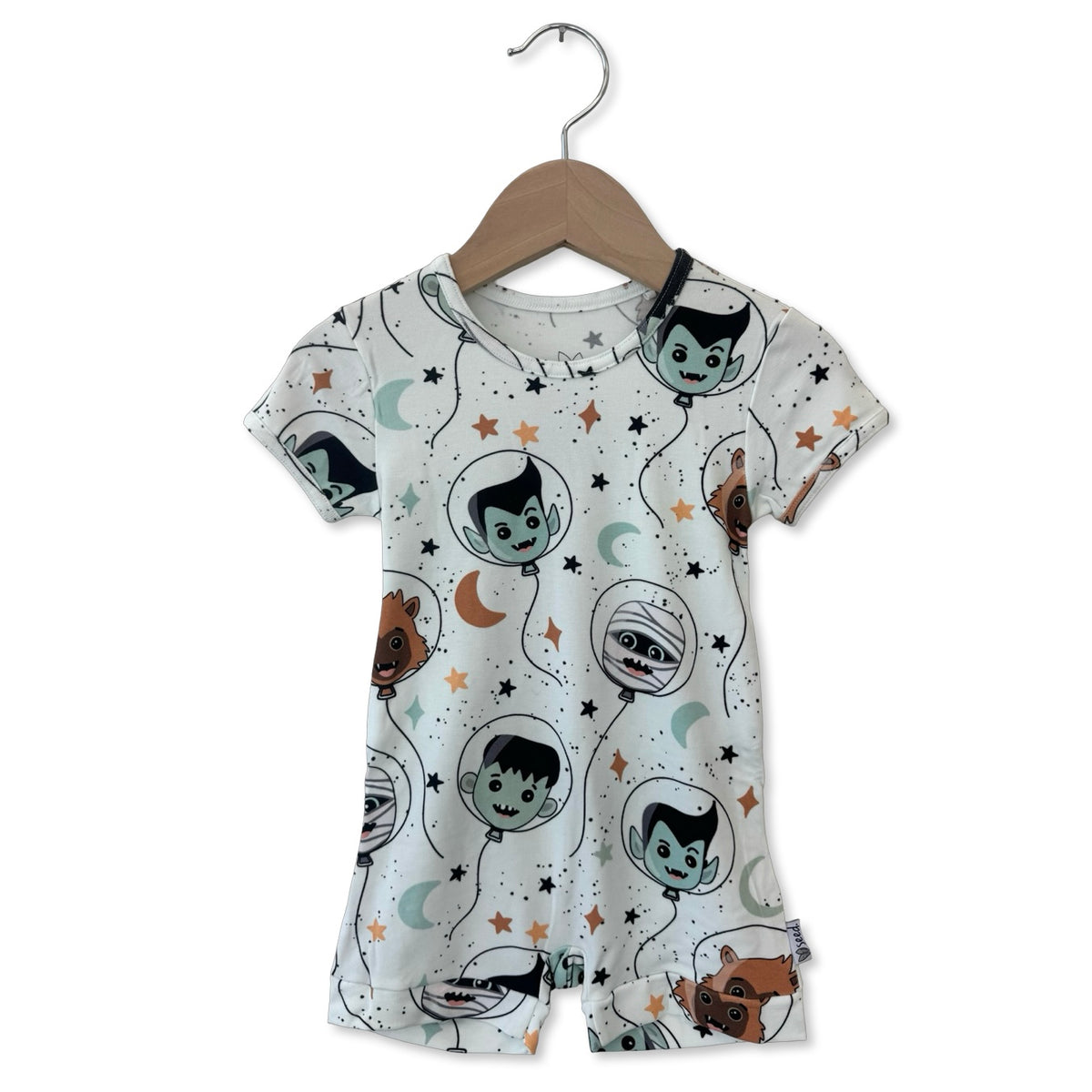 Scare In The Air Kid's Shorty Romper Luxe Edition | Cotton Bamboo Blend
