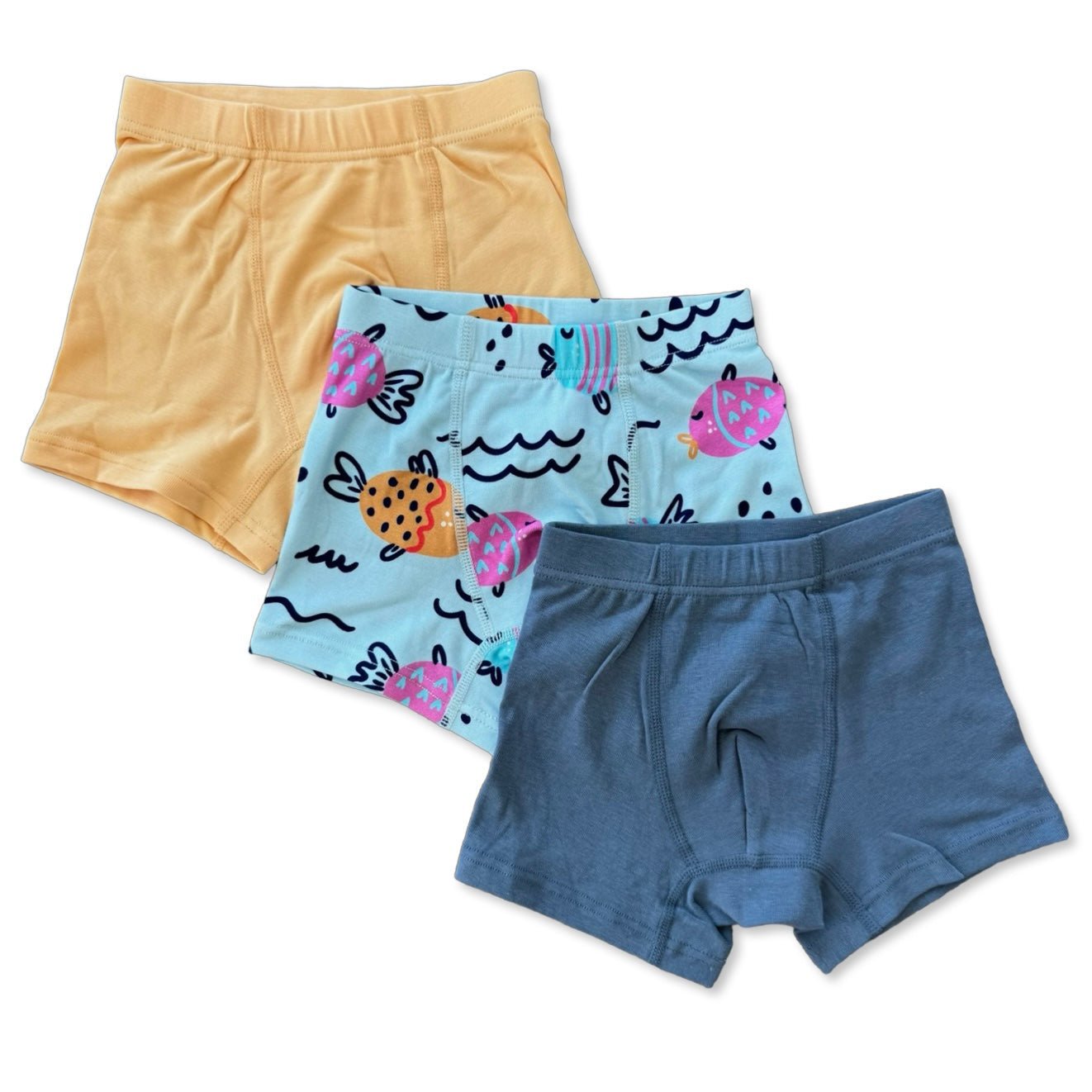 FISHY KISS BOY'S BRIEFS- 3 PACK