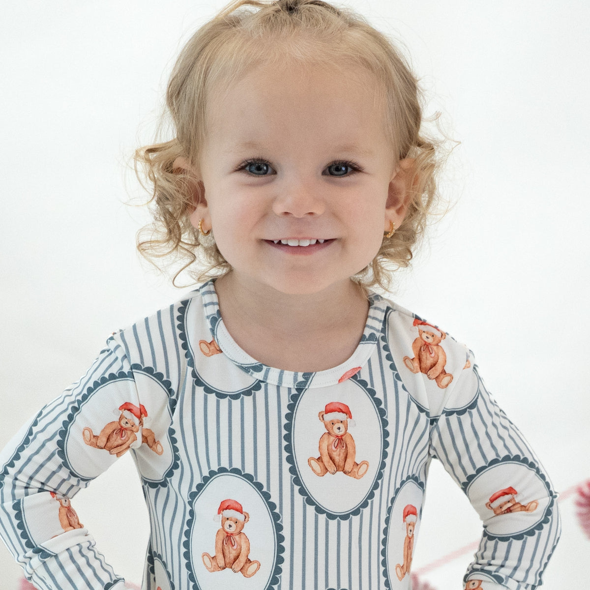 Beary Festive Day to Night Romper Luxe Edition | Cotton Bamboo Blend