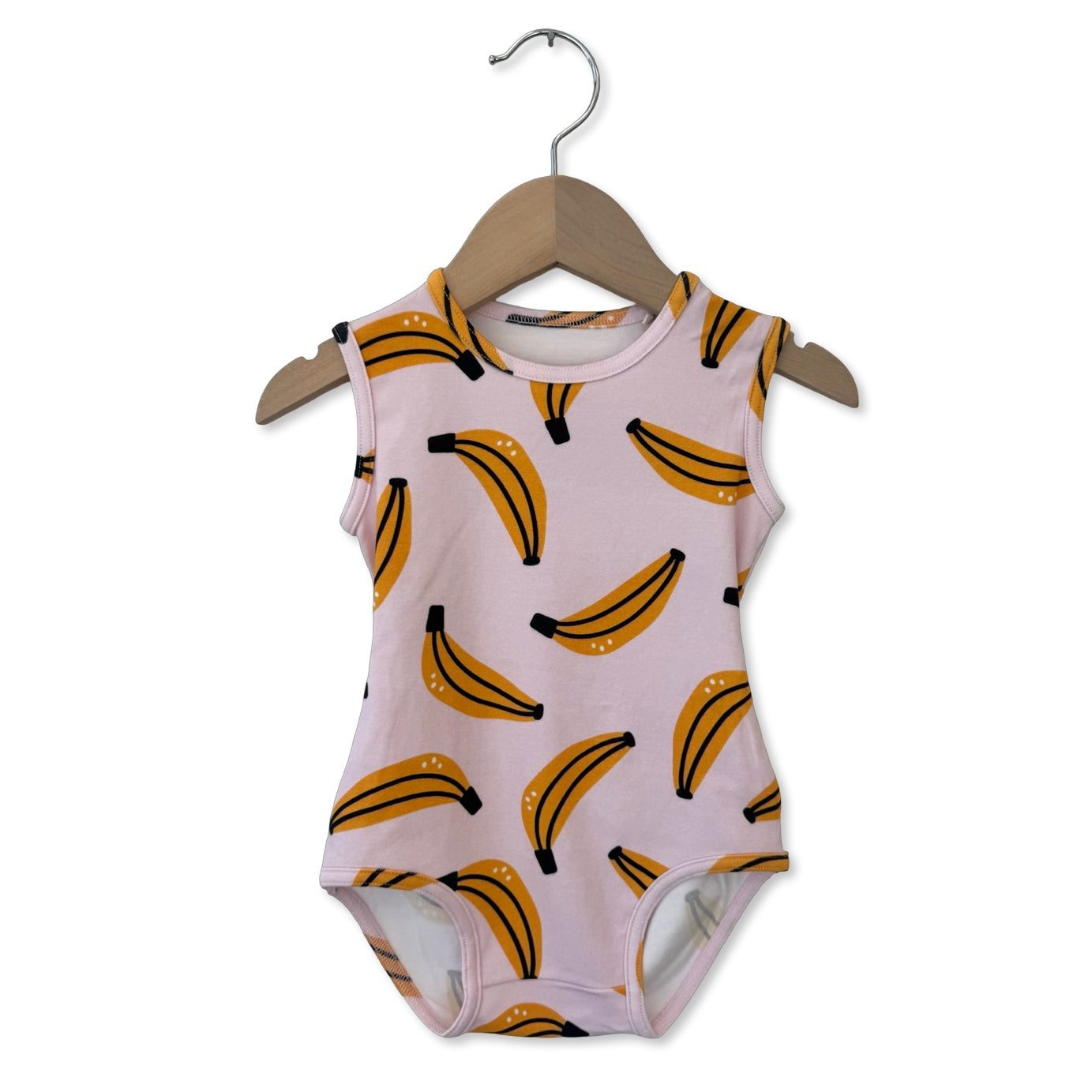 Go Bananas Snuggle Bug Sleeveless Bodysuit