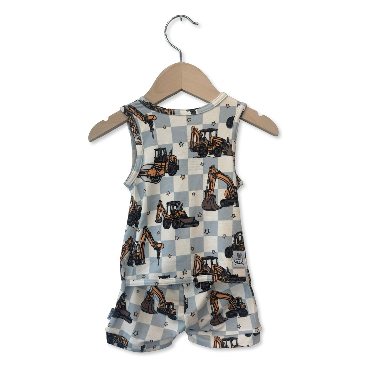 Dirt & Digs Sleeveless Shorty Romper Luxe Edition | Cotton Bamboo Blend