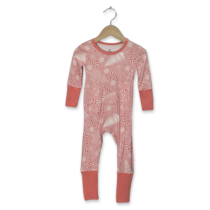Candy Cane Lane Adaptive Tube Access Day to Night Romper