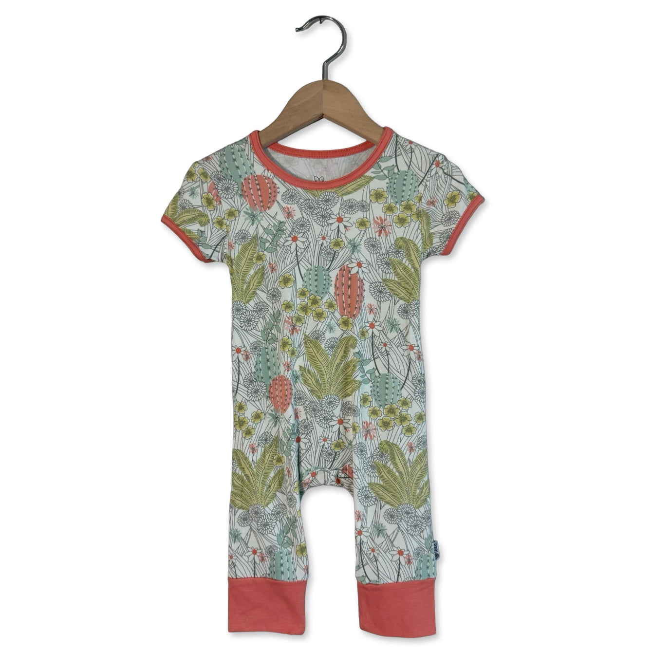 Prickly Petals Short Long Romper