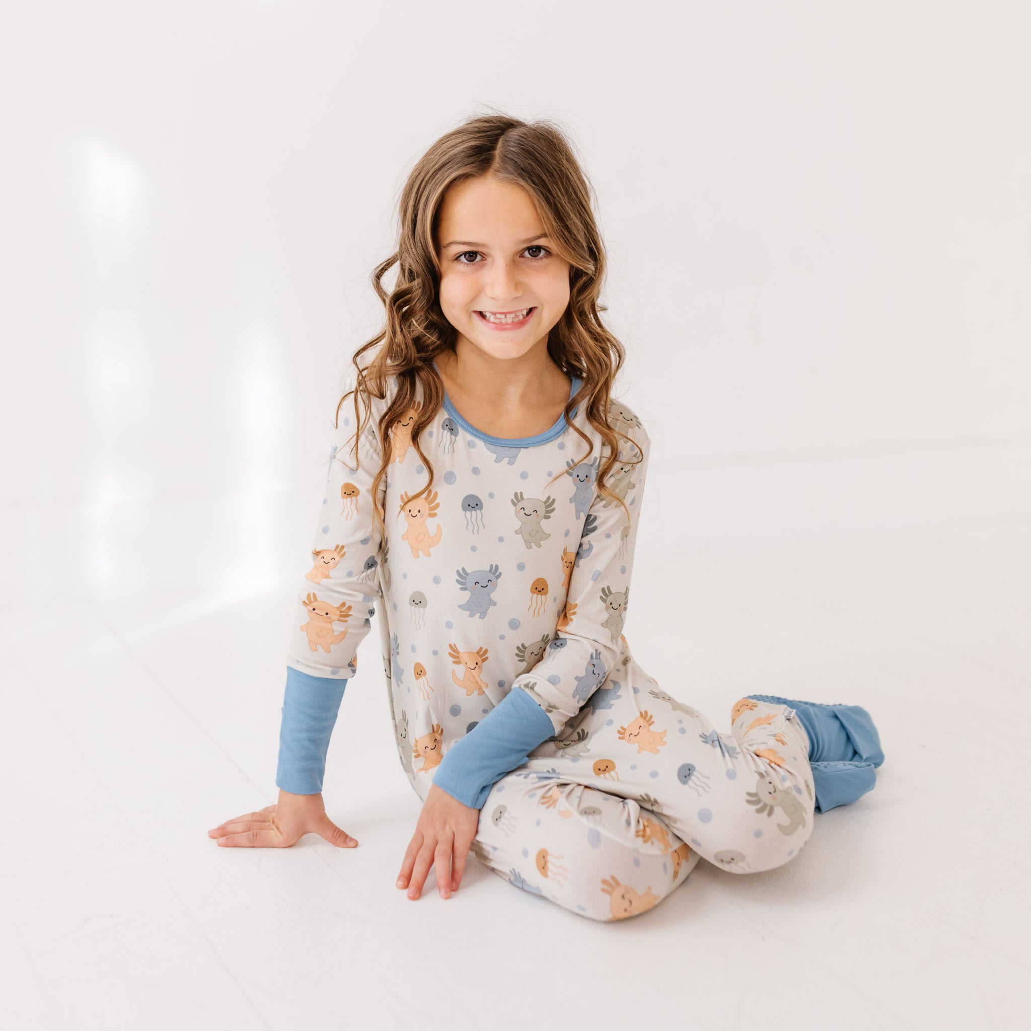 Alotl Smiles Kid's Day to Night Romper