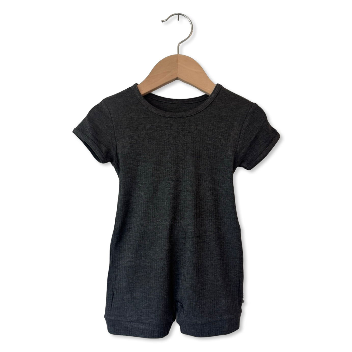 Pepper Ribbed Shorty Romper