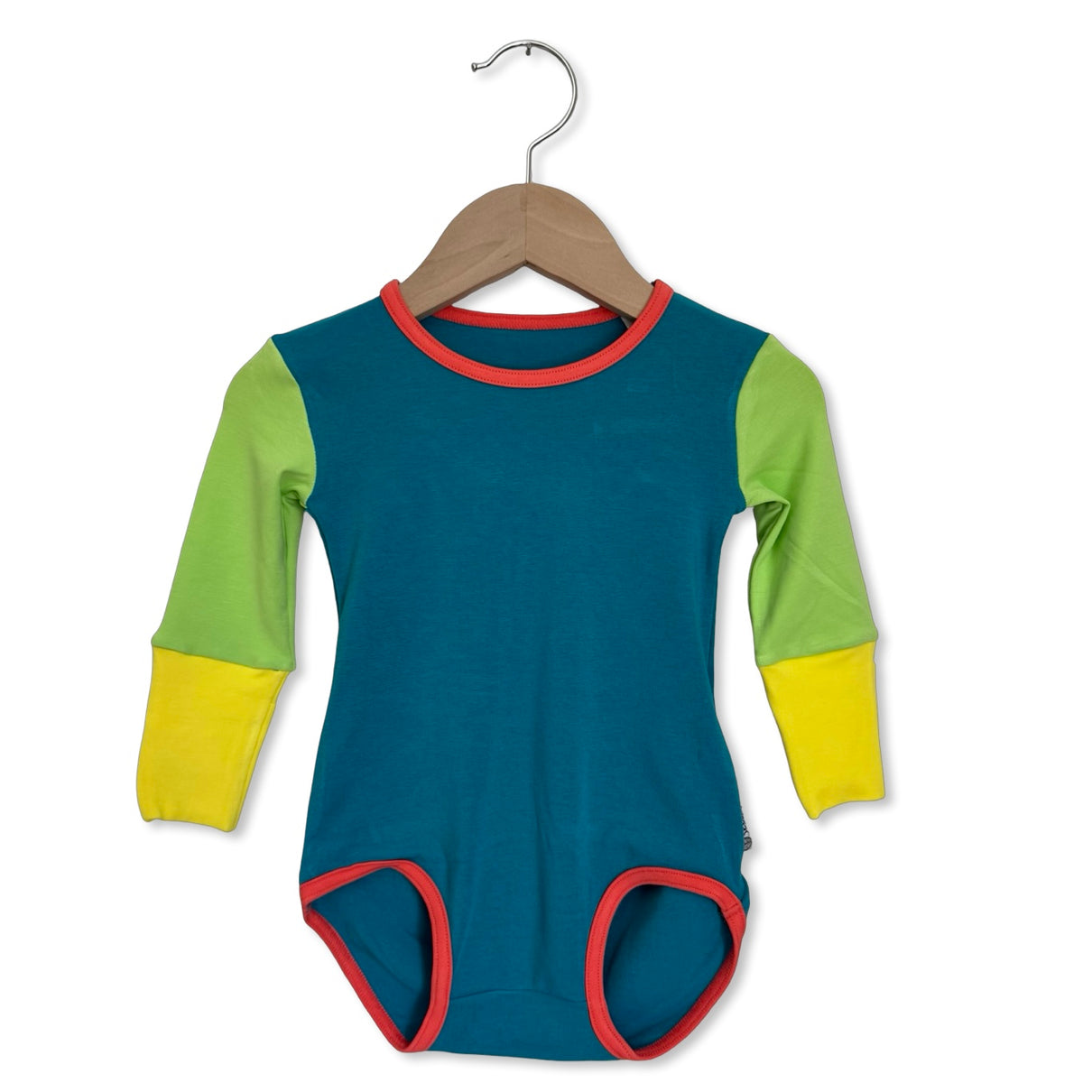 Funky Fresh Snuggle Bug Long Sleeve Bodysuit Luxe Edition | Cotton Bamboo Blend