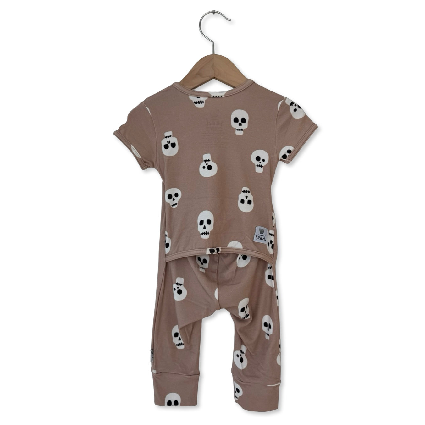 Bone To Be Wild Short Long Romper Luxe Edition | Cotton Bamboo Blend
